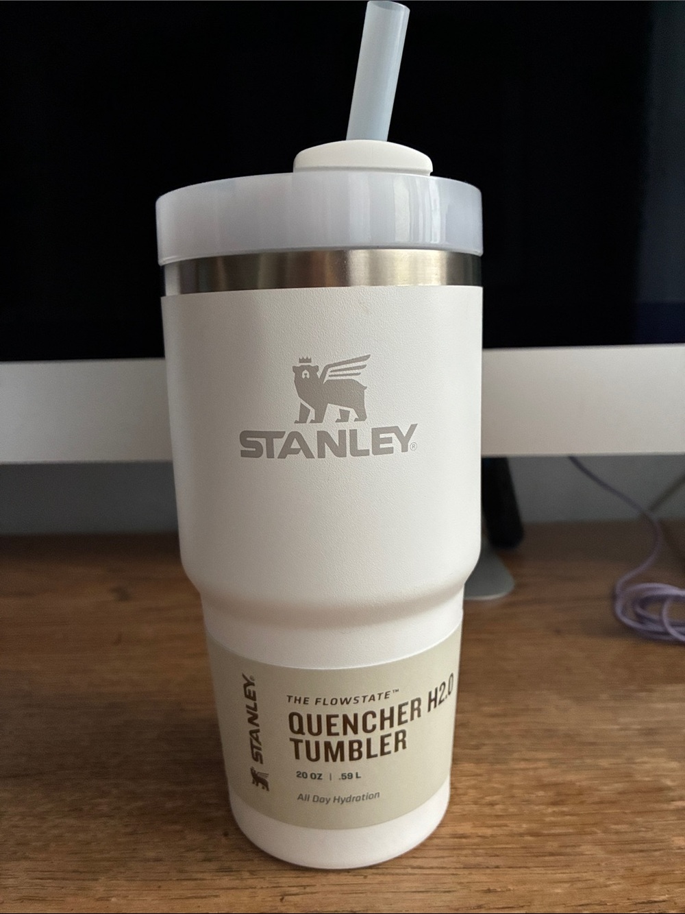 Stanley Frost Insulated Quencher Tumbler with Clear Lid